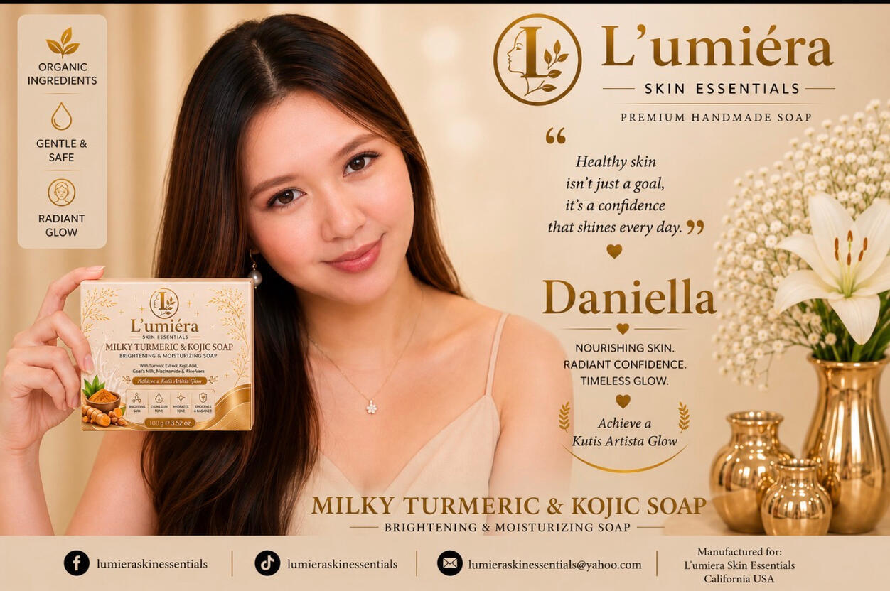 L'umiéra Milky Turmeric & Kojic Soap 100g L'umiéra Milky Turmeric & Kojic Soap 100g